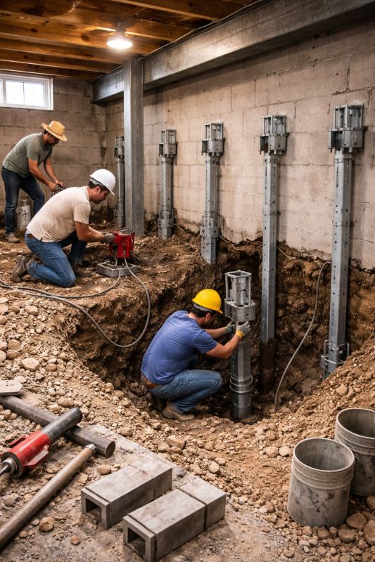 Structural Underpinning in High Point, NC