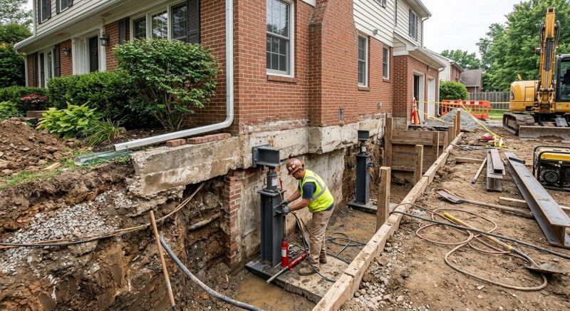 Underpinning Repair in High Point, NC