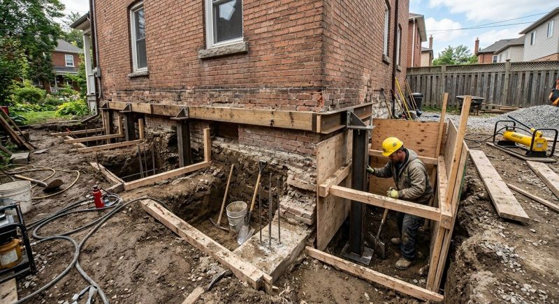 Underpinning Repair in High Point, NC
